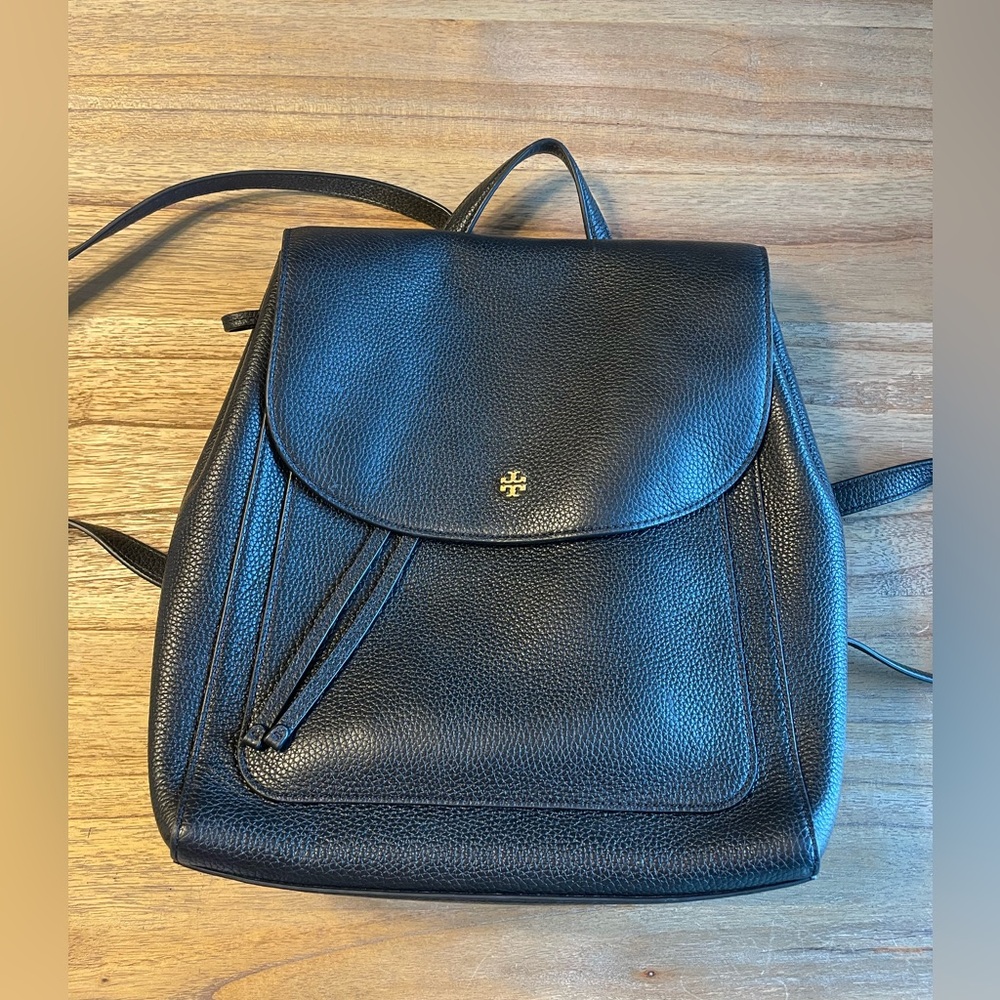 Tory Burch Black Backpack